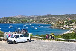 The cycling ride towards Sounio has just ended!