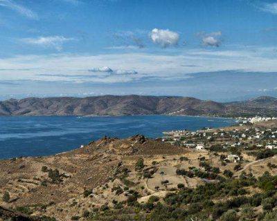 Panoramic View of Karystos Bay- Cycling in Evia