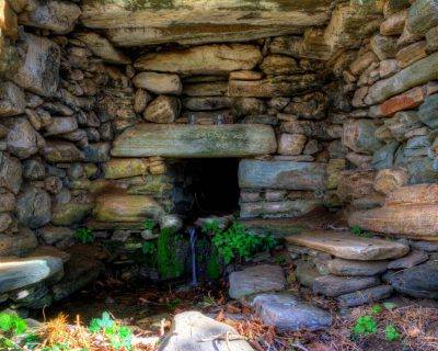 Water Spring in Peleopolis - Andros Island