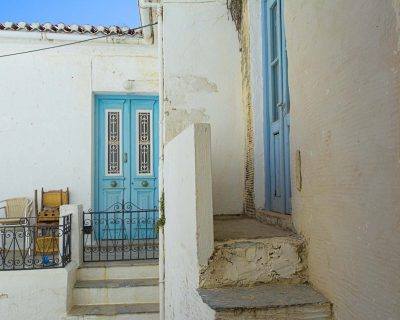 Street view - Chora of Andros Island