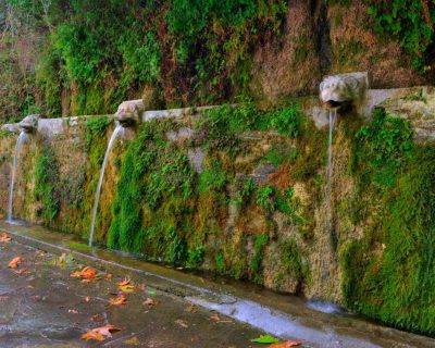 Water springs in Menites Village - Andros Island