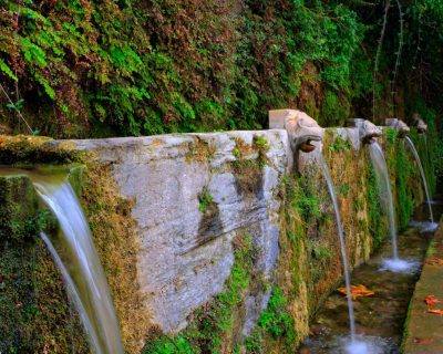 Water springs in Menites Village - Andros Island