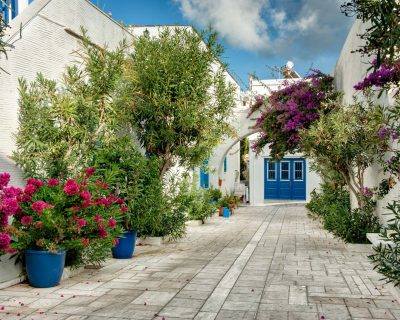 A simple beautiful corner in Pyrgos Village
