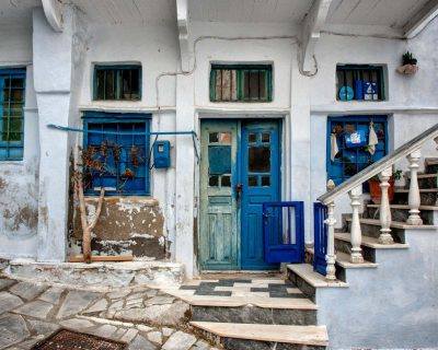 Street View Steni Village - Tinos Island