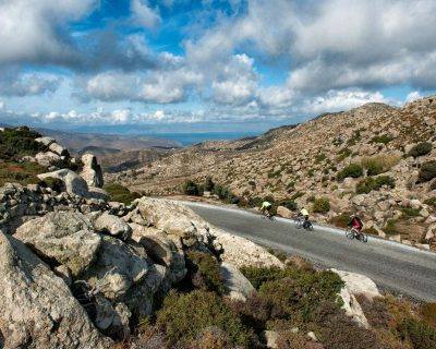 Cycling through Volax area - Tinos Island