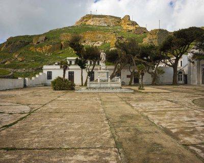 Monastery under Exomvourgo - Tinos Island