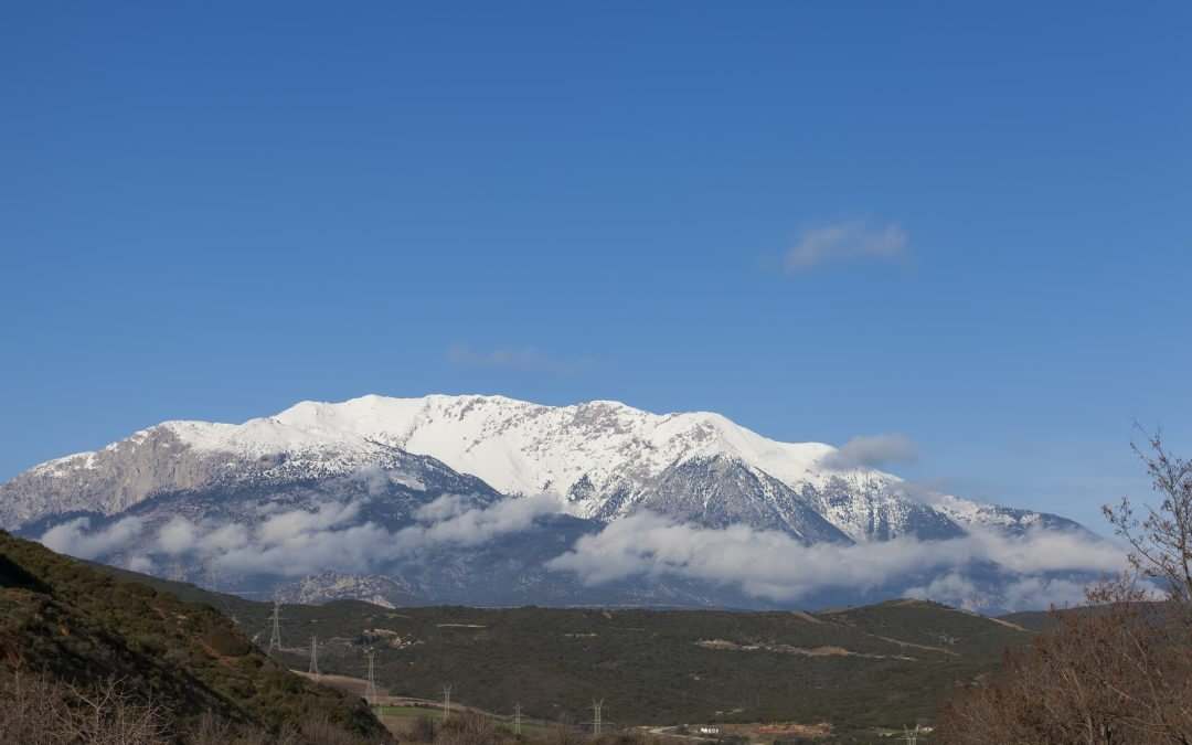 Delphi and Mt Parnassus