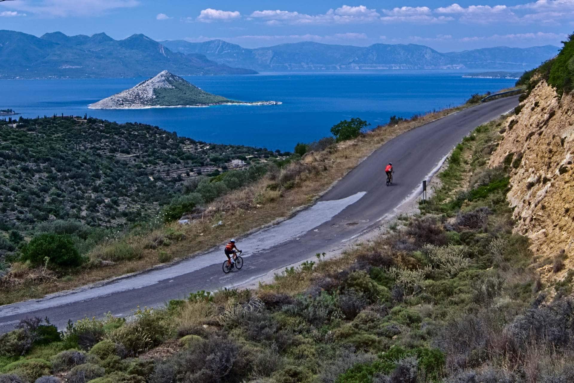 Cycling in Aegina (Athens) - GrCycling