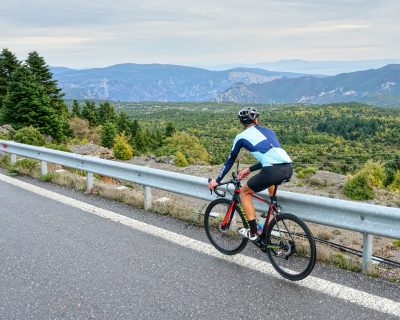 Cycling in Leonidio (Peloponnese, Greece)