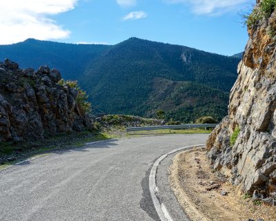 Cycling in Leonidio (Peloponnese, Greece)