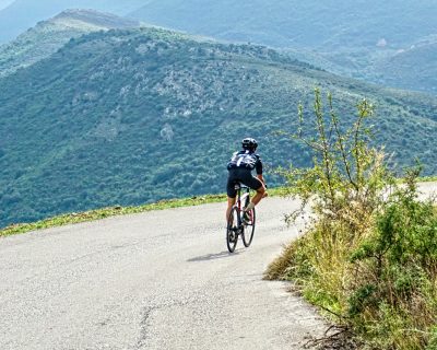 Cycling in Leonidio (Peloponnese, Greece)