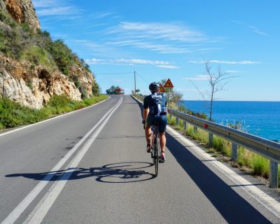 Cycling in Leonidio (Peloponnese, Greece)